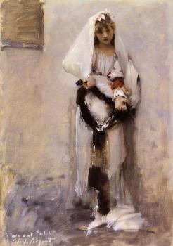 John Singer Sargent : A Parisian Beggar Girl